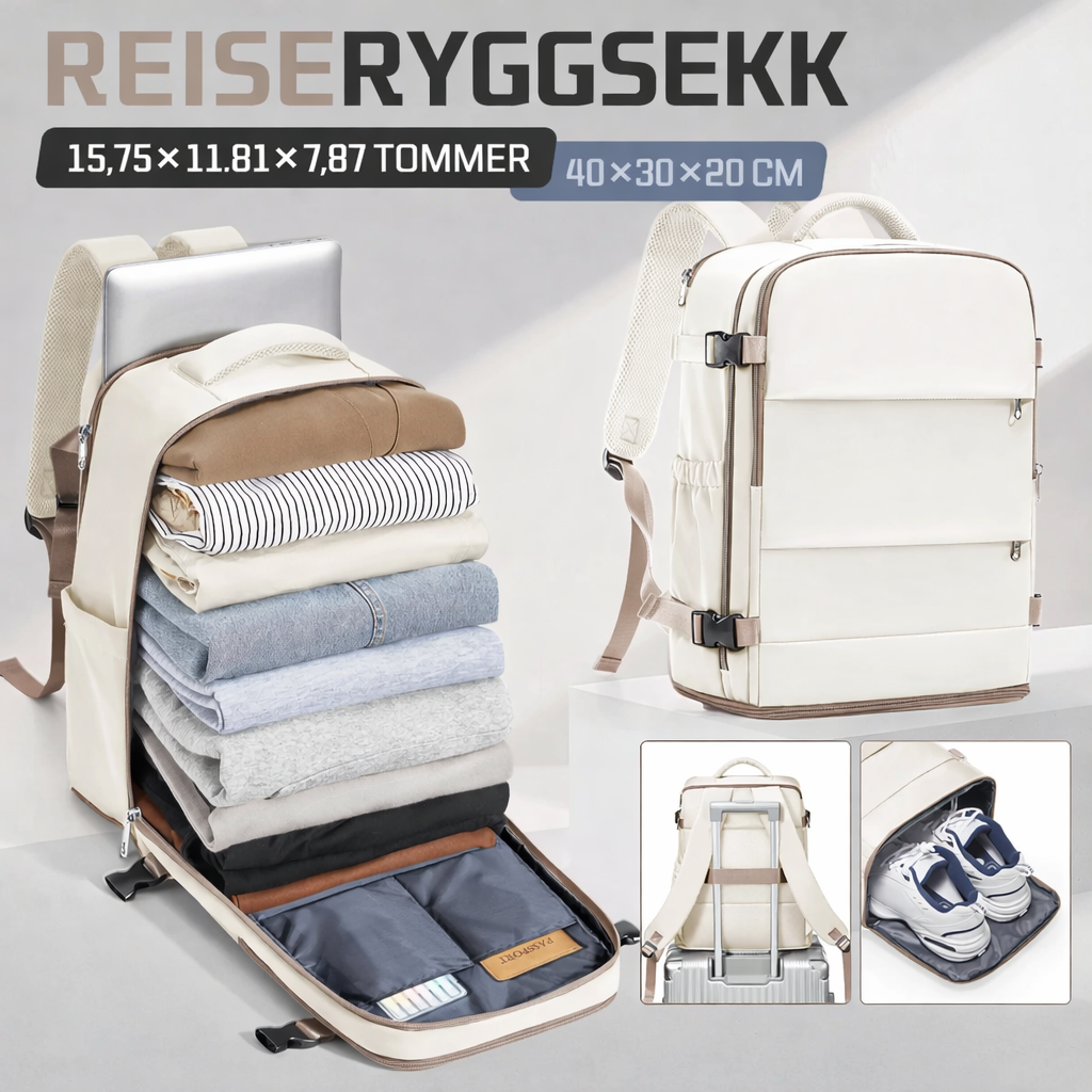NordPack™ | Kabinvennlig reisesekk