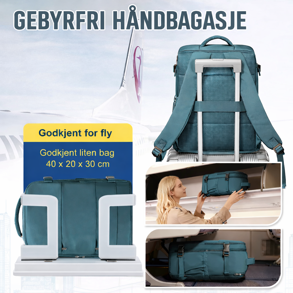 NordPack™ | Kabinvennlig reisesekk