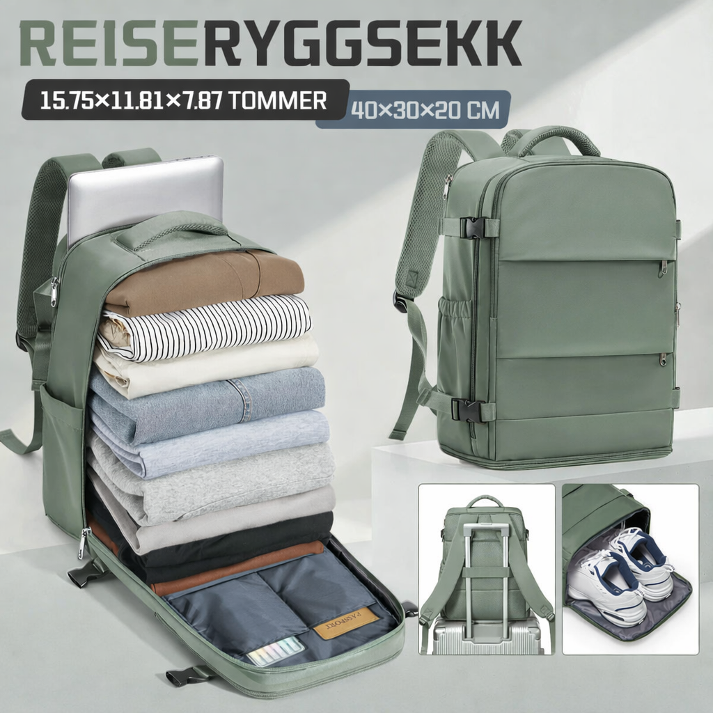 NordPack™ | Kabinvennlig reisesekk