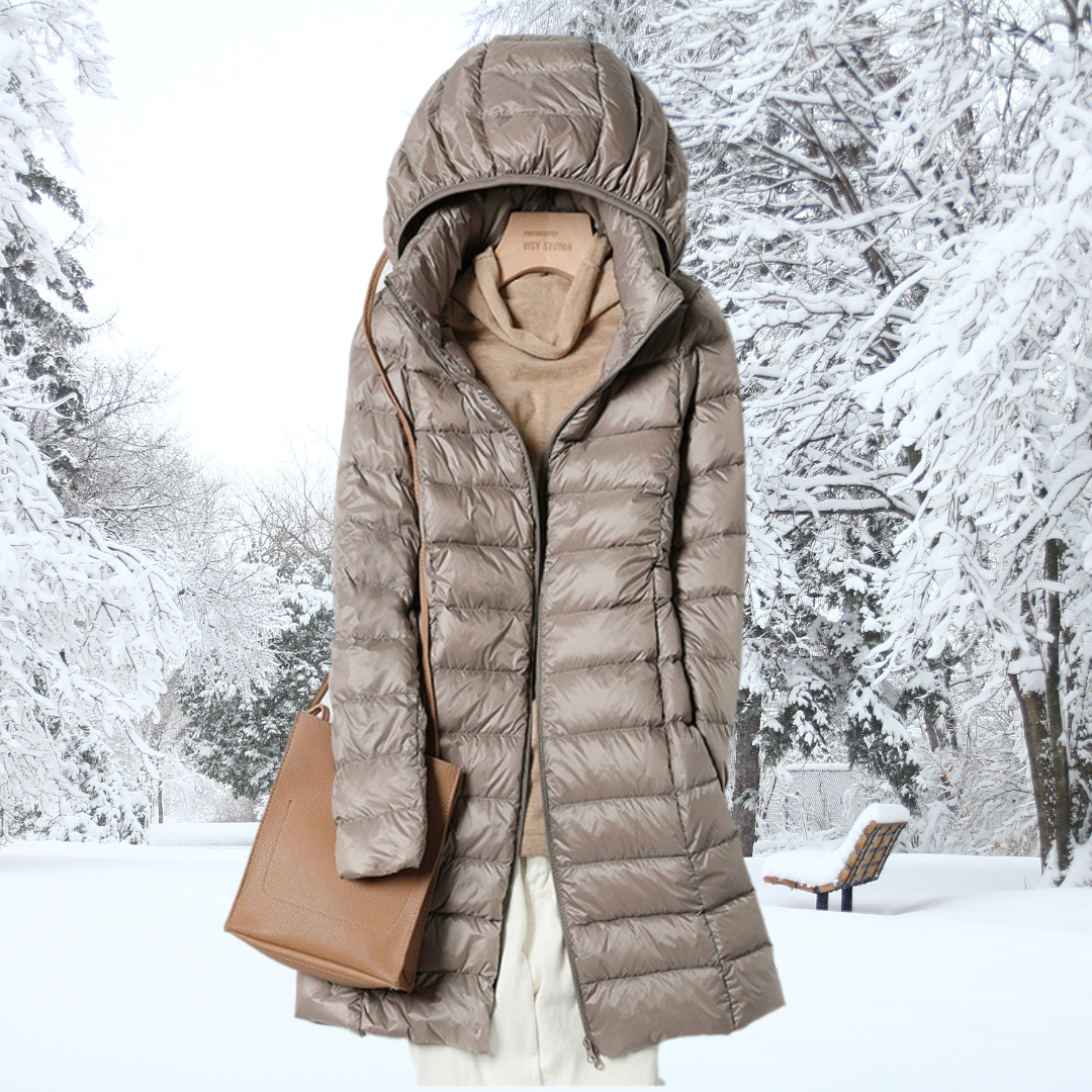 Sarah | Parkas med hette